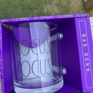 HOCUS POCUS glass mug Rae Dunn